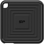 Silicon Power PC60 256GB Portable SSD SATAIII USB 3.2 Gen2 (Type-C) Portable SSD, R/W: up to 540MB/s; 500MB/s, Black