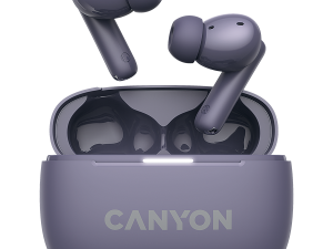 CANYON headset OnGo TWS-10 ANC+ENC Purple