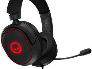 LORGAR Kaya 460, USB Gaming headset with microphone, CM108B, RGB backlight, Plug&Play, USB-A connection cable 2m, fabric ear pads, size: 192*184.7*88mm, 0.329kg, black