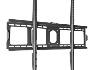ONKRON Fixed TV Wall Mount for 55 to 100-inch Flat Panel TVs Digital Panels 75 kg, Black