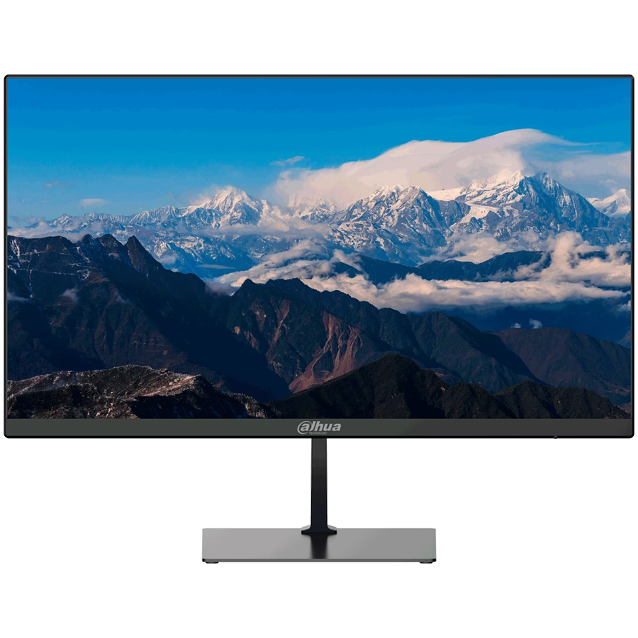 Dahua LM22-C200 Monitor, 21.45" FHD (1920x1080) VA, 75Hz, 99% sRGB, 16:9, 200 cd/㎡, 3000:1, 250 nits, 178°/178°, 4ms, 1x VGA, 1x HDMI, 1x Audio out, VESA, DC 12V 2A