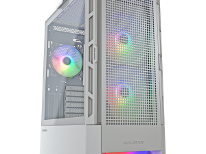 COUGAR AIRFACE RGB PC Case, Mid Tower, White