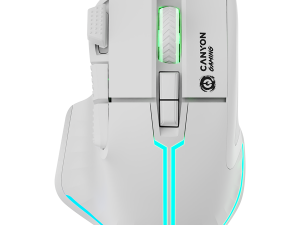 CANYON mouse Fortnax GM-636 RGB 9buttons Wired White