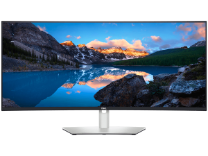 Dell U3824DW Curved Monitor LED, 38", WQHD + (3840x1600), 21:9 60Hz, IPS AG, ComfortView, Anti-glare, 300 cd/m2, 2000:1, 178/178, 5ms/8ms, DP, 2x HDMI, 4x USB-C 3.2,Audio line-out, Height, Swivel, Tilt, 3Y