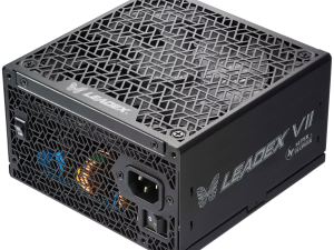 Super Flower Leadex VII Platinum PRO 1000W ATX 3.1, 80 Plus Platinum, Fully Modular, Flat Black Cables, 140mm Fan, 150mmx150mmx86mm, 10 Year Warranty