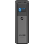 CANYON power bank PB-2010 TFT 27000 mAh 97.2Wh PD140W QC 3.0 Dark Grey