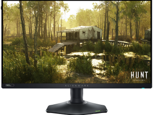 Alienware AW2524HF Gaming Monitor, 24.5", FHD 1920x1080, 500Hz, Fast IPS AG, ComfortView Plus, Flicker Free, 16:9, 400 cd/m2, 1000:1, 178/178, 1ms/0.5ms, HDMI, 2xDP, 2x USB 3.2, Height, Pivot, Swivel, Tilt adjustable, 3Y