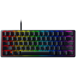 Huntsman V3 Pro Mini - US Layout, Gaming Keyboard, Analog Optical Switch Gen-2, 60% size, Razer Chroma™ RGB, Detachable Type C Cable, Doubleshot PBT Keycaps, 5052 Brushed Aluminum Alloy Top Case, Rapid Trigger Mode, Analog Input