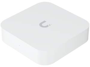 UBIQUITI Gateway Lite; Up to 10x routing performance increase over USG; Managed with a CloudKey, Official UniFi Hosting, or UniFi Network Server; (1) GbE WAN port; (1) GbE LAN port; Compact footprint; USB-C powered (adapter included); Managed with UniFi Network 8.0.7 and later.