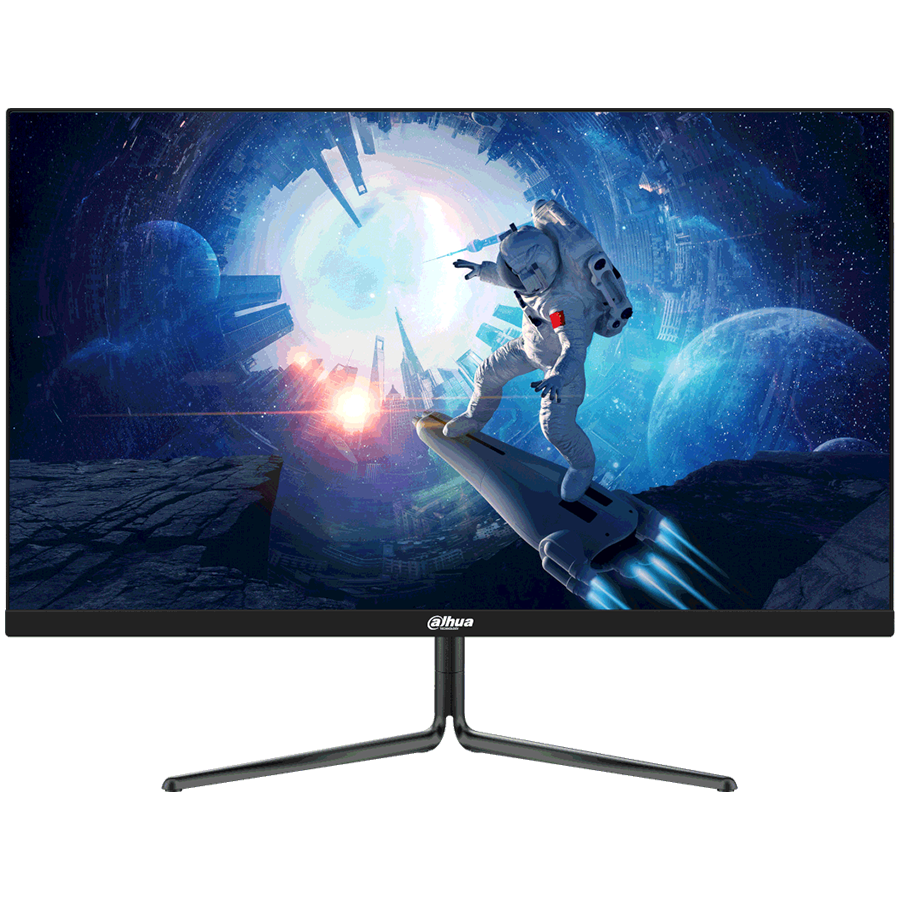 Dahua LM27-E231 Monitor, 27" FHD (1920x1080) IPS, 165Hz, 100% sRGB, 16:9, 1000:1, 320nits, 178°/178°, 1ms, VESA, 1x DP 1.2, 2x HDMI 1.4, 1x Audio out, DC 12V 4A
