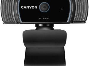 CANYON webcam C5 Full HD 1080p Auto Focus Black