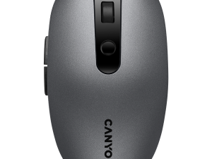 CANYON MW-9, 2 in 1 Wireless optical mouse with 6 buttons, DPI 800/1000/1200/1500, 2 mode(BT/ 2.4GHz), Battery AA*1pcs, Grey, 65.4*112.25*32.3mm, 0.092kg