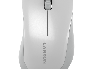 CANYON MW-11, 2.4 GHz  Wireless mouse ,with 3 buttons, DPI 1200, Battery:AAA*2pcs  ,pearl white grey67*109*38mm 0.063kg
