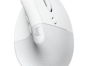 LOGITECH Lift for MAC Vertical Ergonomic Mouse - OFF-WHITE/PALE GREY