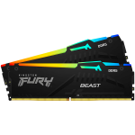 Kingston DRAM 32GB 5600MT/s DDR5 CL40 DIMM (Kit of 2) FURY Beast RGB XMP