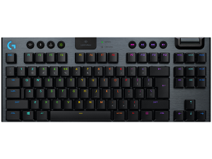 LOGITECH G915 X LIGHTSPEED TKL Wireless Gaming Keyboard - BLACK - US INT'L - 2.4GHZ/BT  - EMEA28i-935 - TACTILE
