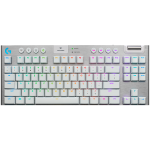 LOGITECH G915 X LIGHTSPEED TKL Wireless Gaming Keyboard - WHITE - US INT'L - 2.4GHZ/BT  - EMEA28i-935 - TACTILE