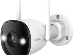 Imou Bullet 3, Smart full color night vision Wi-Fi IP camera, 3MP, 1/2.8" progressive CMOS, H.265/H.264, 2.8mm lens, FOV 104°, IR up to 30m, 8x digital zoom, 1x RJ45, micro SD up to 256GB, Built-in Mic & Speaker, 110dB Siren and spotlight