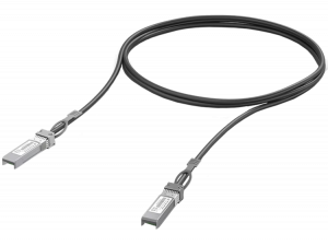 Ubiquiti cable UACC-DAC-SFP10-1M SFP+ direct attach cable available in multiple lengths.