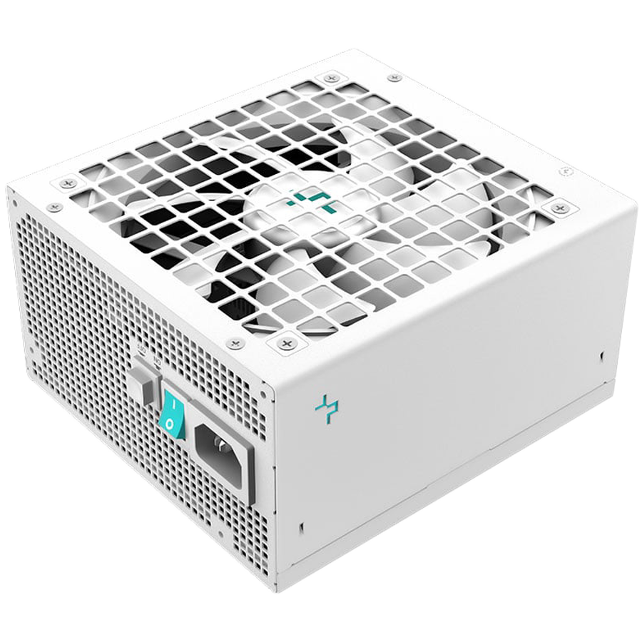 DeepCool PX1000-G WH, 1000W, 80 Plus GOLD, Fully Modular, Flat Black Cables, 135mm FDB Fan, Fluid Dynamic Bearing, 150×160×86mm (W x L x H), ATX12V, OPP/OVP/SCP/OTP/OCP/UVP, 10Y, R-PXA00G-FC0W-EU