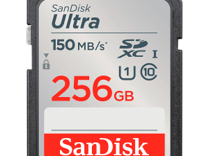 SANDISK Ultra 256GB SDXC Memory Card 150MB/s