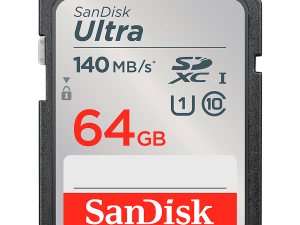 SANDISK Ultra 64GB SDXC Memory Card 140MB/s