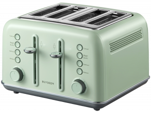 BUYDEEM 4 Slice Toaster, model DT640E, color Cozy Greenish, EU