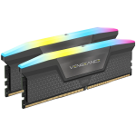 CORSAIR VENGEANCE RGB DDR5 32GB (2x16GB) DDR5 6000 CL36-44-44-96 1.4V AMD EXPO Memory - Grey, 0840006679653