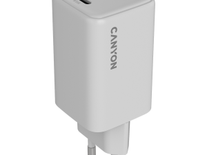 CANYON charger CU65ACC GaN 65W 2xPD 1xQC EU White