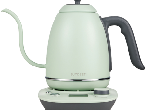 BUYDEEM Electric Gooseneck Coffee Kettle, model K821, color Cozy Greenish EU