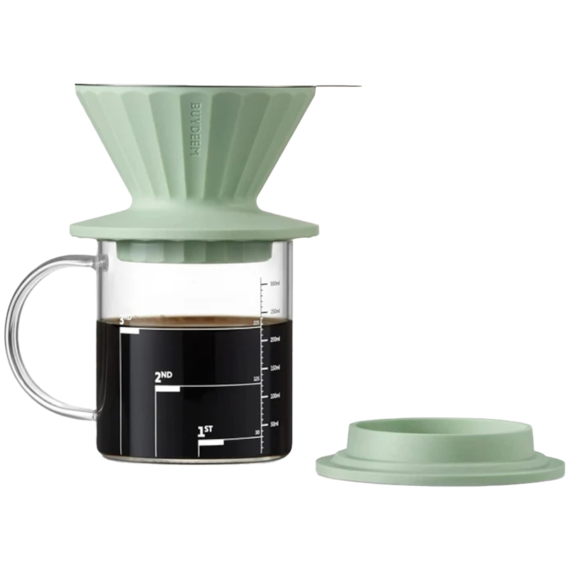 BUYDEEM Coffee filter, model CD1024, color Cozy Greenish