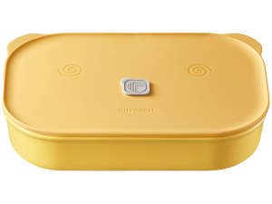 BUYDEEM Bento Lunch Box 1L, model CT3008, color Mellow Yellow