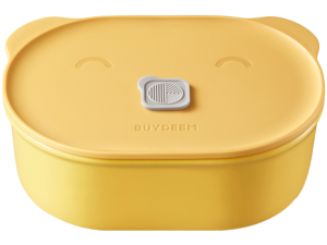BUYDEEM Bento Lunch Box 500 ml, model CT3007, color Mellow Yellow