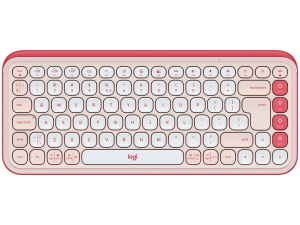 LOGITECH POP ICON KEYS - ROSE - US INT'L - BT  - INTNL-973