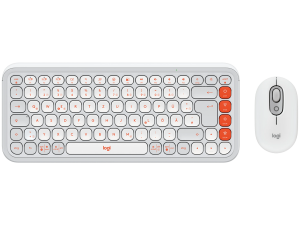 LOGITECH POP ICON COMBO - OFF WHITE - US INT'L - BT  - INTNL-973