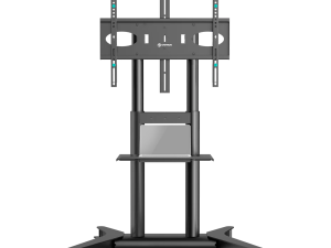 ONKRON Mobile TV stand for 32"-75" up to 50 kg, black