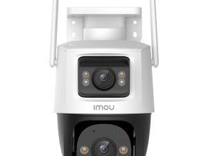 Imou Cruiser Dual, full color night vision Wi-Fi IP camera 5MP + 3MP, 355°Pan & 0-90°Tilt, 1/3" CMOS, H.265, micro SD(256GB), 30fps@1620, 3.6mm Fixed lens, FOV 78°, IR up to 30m, 8x Zoom, 1xRJ45, Mic&Speaker, spotlight, 110dB Siren, IP66,