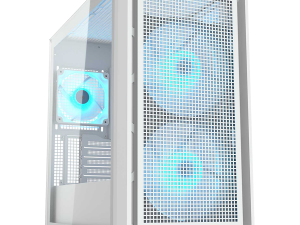 COUGAR MX600 Mini RGB PC Case, Mini Tower, White