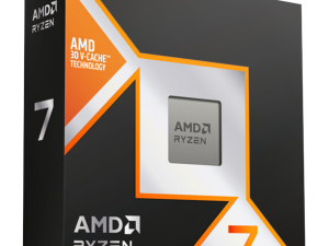 AMD CPU Desktop Ryzen 7 8/16T 9800X3D (5.2GHz,104MB,120W,AM5) box, with Radeon Graphics