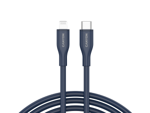 CANYON cable CLNM60 C-L 60W MFI 1m Silicon Blue