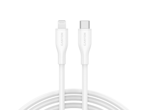 CANYON cable CLNM60 C-L 60W MFI 1m Silicon White