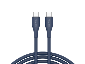 CANYON cable CC60SC10 C-C 60W 1m Silicon Dark blue