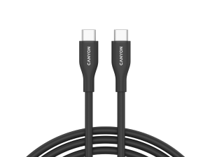 CANYON cable CC60SC10 C-C 60W 1m Silicon Black