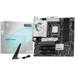 MSI PRO B860M GAMING PLUS WIFI, mATX, LGA 1851, 4x DDR5 Dual Channel DDR5 up to 8600(OC)MHz, 4x PCIe x16 slot, 3x M.2 slot, 2x USB 2.0, 2x USB 5Gbps, 1x USB 10Gbps, 1x USB 5Gbps Type-C, HDMI, DP, 7.1 HD Audio, 5G LAN, WiFi, BT, 3Y
