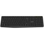CANYON keyboard KB-W01 EN/BG Wireless Black