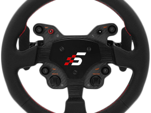 SIMAGIC GT1 Round Steering Wheel, Shifter Paddles, Leather, QR70 Included. S209