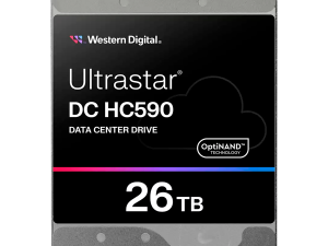 HDD Server WD/HGST ULTRASTAR DC HC590 (3.5’’, 26TB, 512MB, 7200RPM, SATA 6Gb/s, 512E SE NP3) SKU: 0F65672