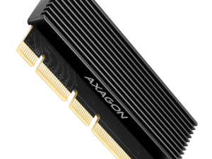 AXAGON PCEM2-XS PCI-E 3.0 16x - M.2 SSD NVMe, up to 80mm SSD, low profile, heatsink