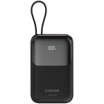 CANYON power bank OnPower 101 built-in cable 10000 mAh PD22.5W Black