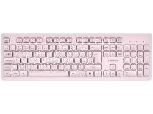 CANYON keyboard HKB-W01 UK/US AAA Wireless Beige